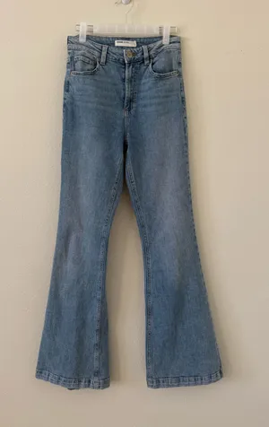 Garage light blue flare jeans women’s thumbnail 1