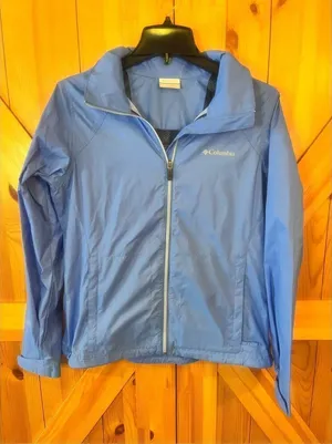Columbia Full Zip Blue Jacket Coat with Hood RN 69724 CA 05367 Size Medium (3151 thumbnail 1