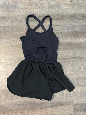 SheIn Black Cutout Romper thumbnail 3