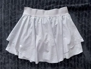 Lululemon Court Rival High-Rise Skirt Tennis Pickleball Light Blue Size 6 thumbnail 1