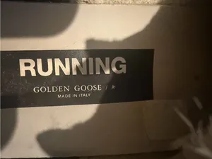 Golden Goose Leopard Print Sneakers with Blue laces and Pink Star! thumbnail 6