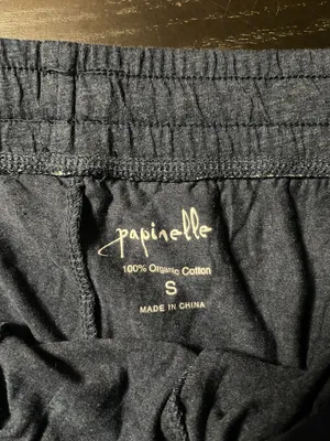 Navy Lounge Pants with Drawstring Blue thumbnail 2