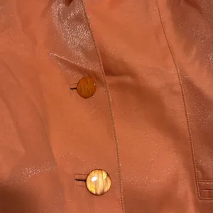 Emanuel Ungaro Parallele made in Italy shimmer Orange satin vintage Blazer 8 thumbnail 4