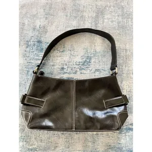 Nine West Black Faux Leather Shoulder Bag thumbnail 2