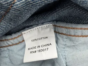 Princess Polly Wide Leg Crop Jeans Womens US 4 Blue Raw Hem thumbnail 10