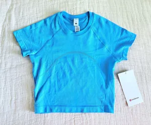 Lululemon swiftly tech cropped T-shirt thumbnail 1
