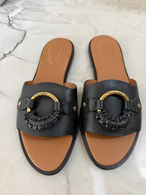See by Chloe Black Hana Sandals thumbnail 2