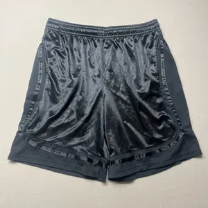 AND1 Mens Medium Black Basketball Shorts Satin Athletic Gym Dazzle thumbnail 1