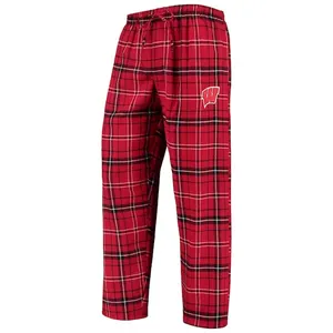 Bottom Drawer Sleepwear Ladies UW Badger Red Plaid PJ Lounge Pant Set L thumbnail 3