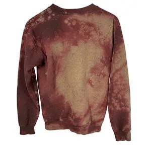 Gina Girls in Action Women Small Rodeo Faded Tie-Dye Red Sweatshirt‎ Casual Boho thumbnail 3