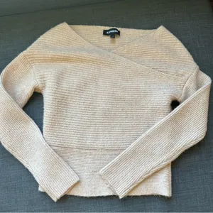 Express Wrap Style Sweater – thumbnail 1