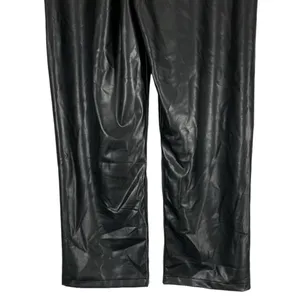 NEW Abercrombie & Fitch The Loose High Waist Faux Leather Pants Size 30 thumbnail 7