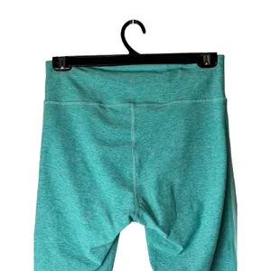 Peloton‎ Leggings Women XL Teal Space Dye High Rise Crop Capri Stripe Athleisure thumbnail 5