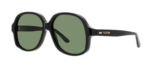NWOT Valentino VLS 177 Black Oversized Square Sunglasses‎ Unisex Luxury thumbnail 1