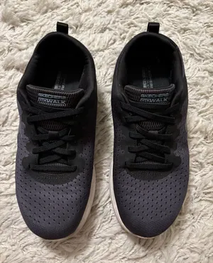 Skechers GOwalk Women’s Black and Gray Athletic Sneakers Size 7 thumbnail 1