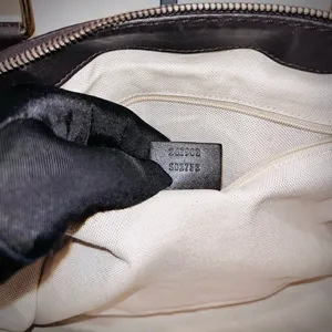 Gently Used - Gucci Canvas Sukey Shoulder Bag thumbnail 6