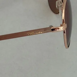 PIRANHA‎ Sofia Aviator Sunglasses. Gold thumbnail 4