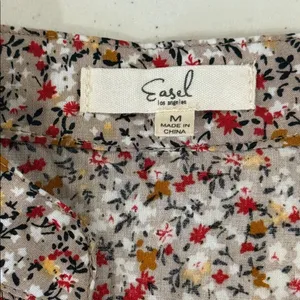 Easel Multicolor Floral Blouse thumbnail 3