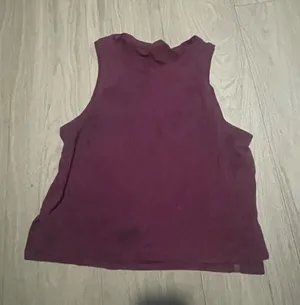 lululemon athletica Sleeveless Mock Neck Tank - Maroon thumbnail 1