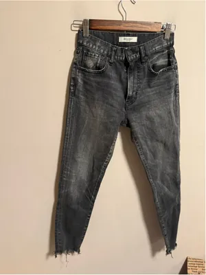 MOUSSY VINTAGE Westcliffe Light Black Gray Ankle Skinny Jeans- Size 24 thumbnail 3