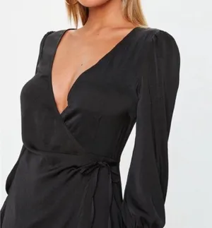 Missguided Satin Tie Waist Chic Maxi Dress thumbnail 3