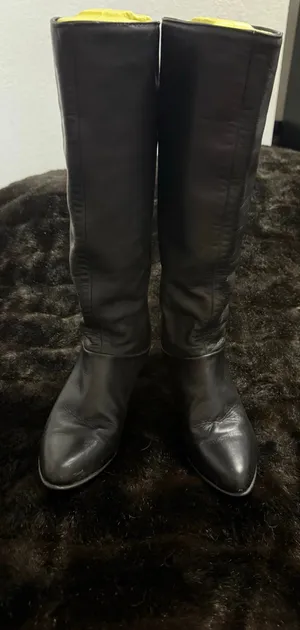 Frye Vintage Shoes - Black butter soft Knee High Leather Boots 8 M thumbnail 2