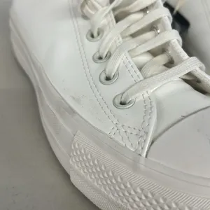 Converse sz8.5 all white CT ox lift platform sneaker 564429c solid shoe thumbnail 9