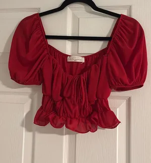 American Threads Crop Top thumbnail 1
