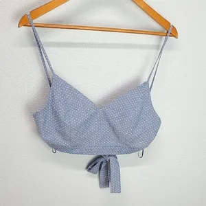 Re-named Polka-dot Skirt & Blue Cropped Top Set Size S‎ thumbnail 5