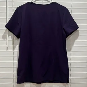 FIGS Technical Collection Purple V-Neck Scrub Top Short Sleeve Women's‎ Size S thumbnail 4