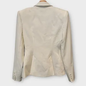 NEW STAUD Carson Paneled Stretch-Crepe Blazer Size Medium thumbnail 5