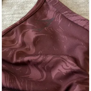 Gymshark GS Power Sports Bra Ruched Training Mesh Marble‎ Print XS thumbnail 2