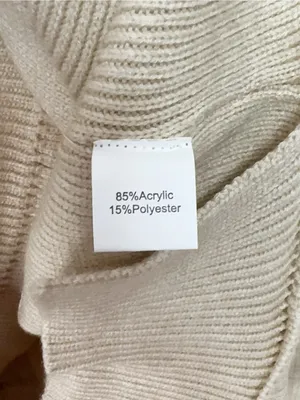 Miss Sparkling Beige Dolman Sleeve Relaxed Oversized Knit Sweater NWOT thumbnail 6