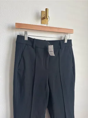 J.Crew Refined Pintuck Pants Black Tailored Trousers NWT Size 0 thumbnail 6