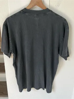 Anine Bing Ashton Spirit Of Concert Tee in Washed Black NWOT thumbnail 4