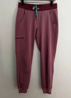 FIGS - Zamora Jogger Scrub Pants Mauve Medical Doctor Nurse thumbnail 2