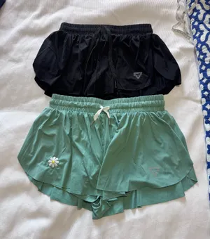 Black and Sage Keiki Kona Athletic shorts thumbnail 1