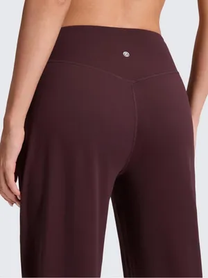 CRZ YOGA Butterluxe Burgundy Plum High-Rise Jogger Pants Sz Small thumbnail 3