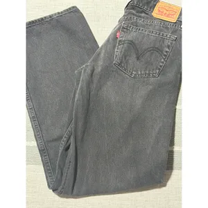 Levis Womens Black Wide Leg High Rise Denim Jeans Size 24 Streetwear Casual thumbnail 6