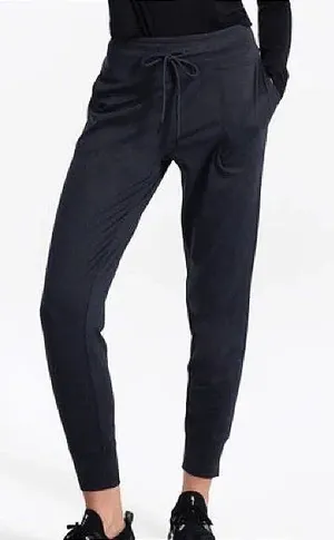 Lole Jogger Small Charcoal Grey Buttery Soft Drawstring Cuffed Pilates Yoga‎ EUC thumbnail 1