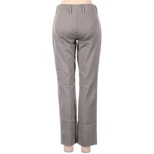 Prada Tailored Straight Leg Pants Trousers Gray Size 38 4 Small thumbnail 2