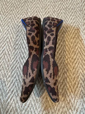 Rothy’s Wildcat Print The Point Flats | Size 8 thumbnail 5