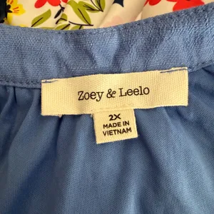 Zoey & Leelo 2X Blue Dress thumbnail 4