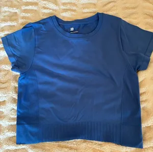 Women’s All in Motion Brand Short Sleeve Blue Athletic Shirt thumbnail 1