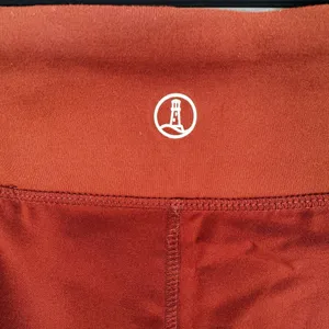 Lands End Everyday Active Pants L Rust Pull On Stretch Pockets Athleisure thumbnail 3