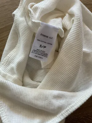 ETERNE white tank top Size XS thumbnail 3