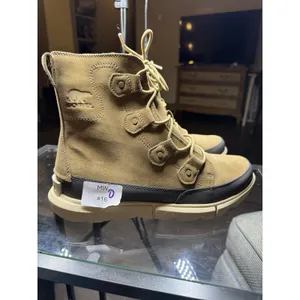 Sorel ExplorerTM Boot Dual Zip Waterproof Brown Size 11.5 Lace Up thumbnail 2