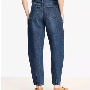 NWT The Barrel High Rise Blue Women's Jeans thumbnail 2