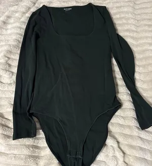 Old Navy Green Bodysuit Square Neck thumbnail 1