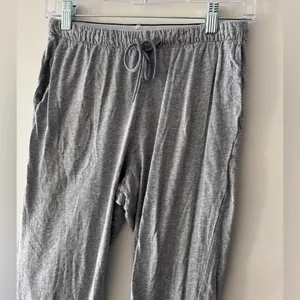 Victoria’s Secret‎ Gray Cotton Lounge Joggers Fold Over Waistband thumbnail 3